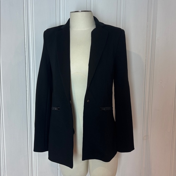 JAMISON Black Stretch Blazer with Removable Bib – size S - Picture 8 of 10